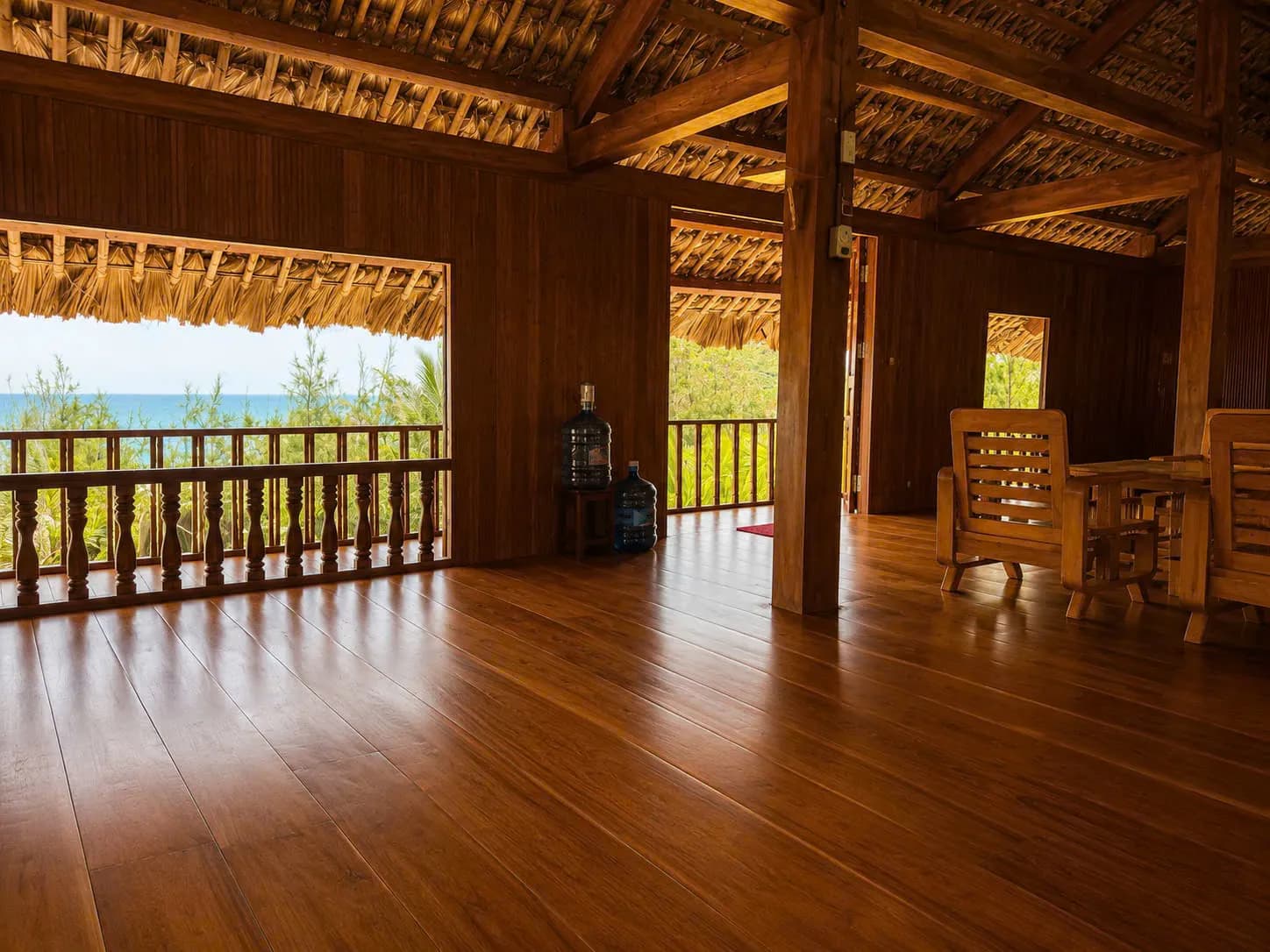 COMBO TRỌN GÓI ĂN & Ở 2 NGÀY 1 ĐÊM VILLA NHÀ GỖ VIEW BIỂN — CẢ CĂN 38NL 3
