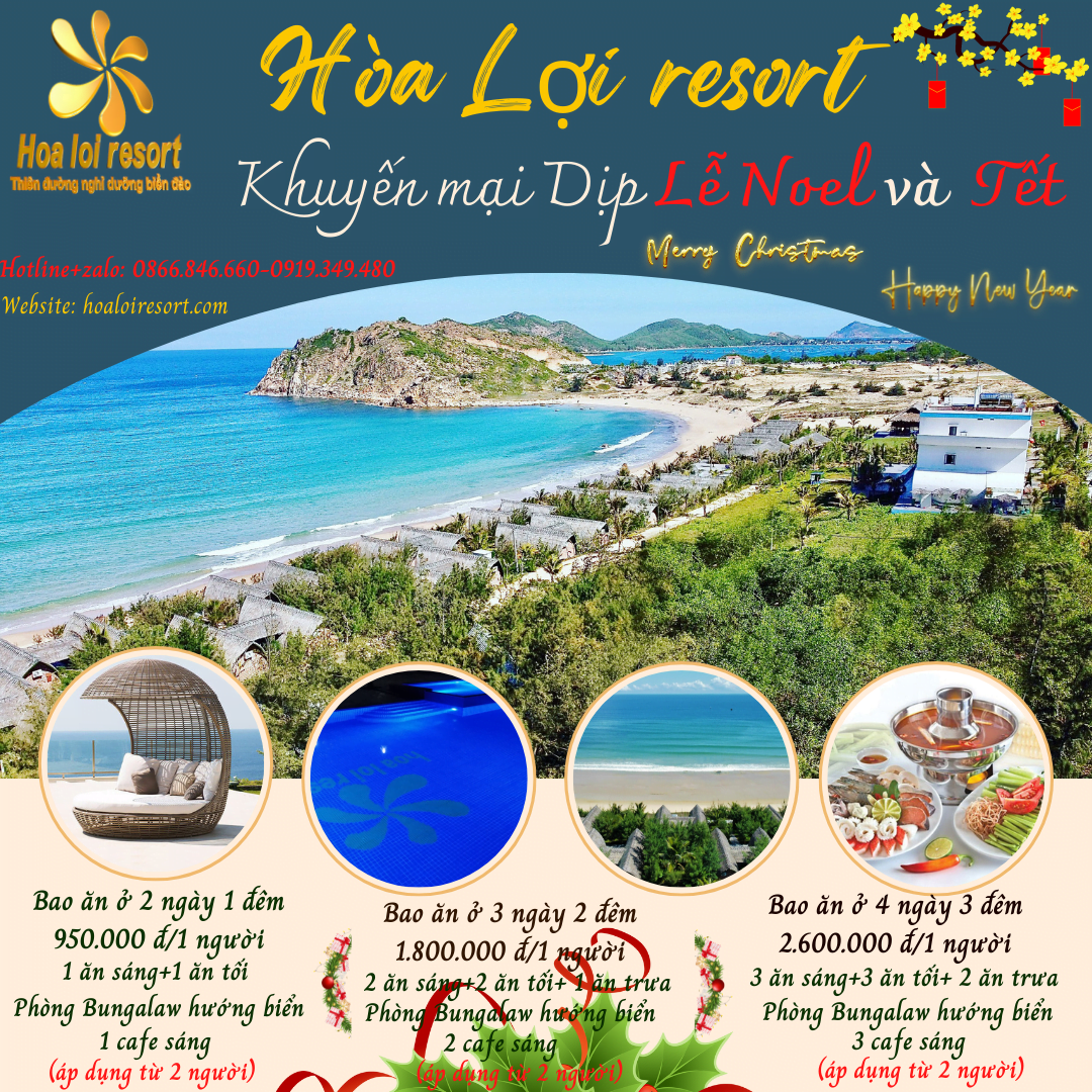 Hoa Loi resort jubilantly offers extremely attractive promotions with packages
